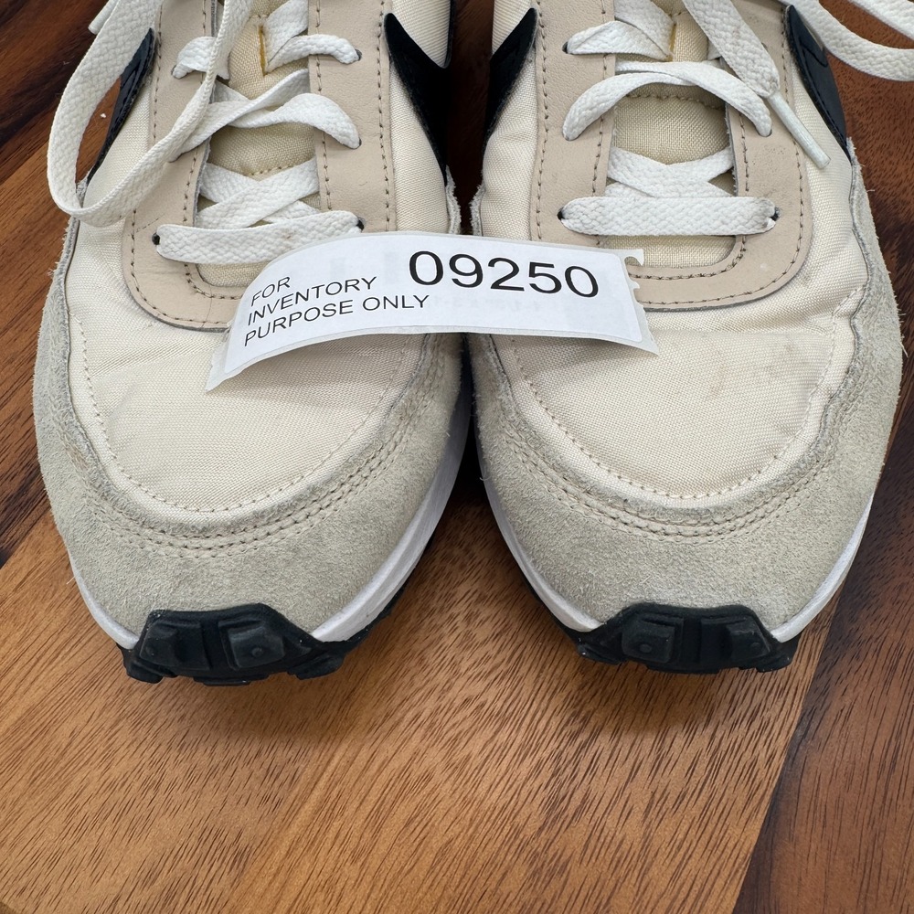 Nike Waffle Debut Shoes Womens 11.5 Beige Black Running Athletic Sneakers - Picture 10 of 10